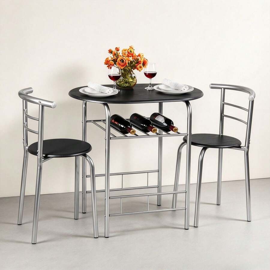 Dining Table & Chair Sets - Black - View 1