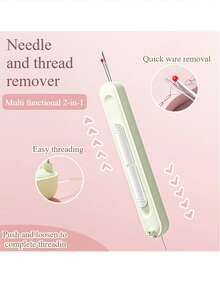 2-In-1 Threader & Seam Ripper, New Multifunctional Sewing Tool, Suitable For Elderly, Home Sewing & Handicraft First Choice - Multicolor - View 7