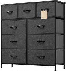 Drawer Storage Cabinet - Cool Ash Grey - View 1
