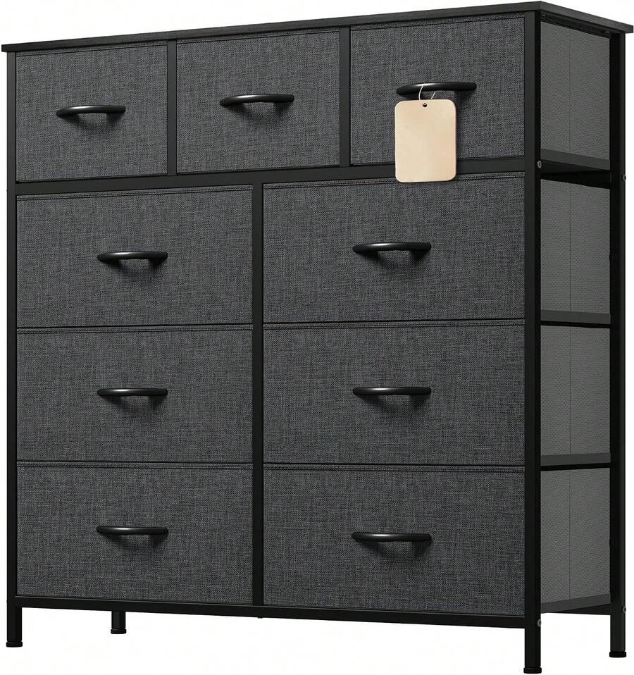 Drawer Storage Cabinet - Cool Ash Grey - View 1