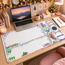 1pc Cartoon TCG Game Playmat Desk Mat, Multi-Purpose Makeup Nail Art Table Pad, Large Non Slip Desktop Protector S/M/L/XL - View 6