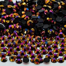 4MM5020PCS Jelly AB Colorful Circular Flat Bottom Resin Rhinestone Flat Bottom Crystal Diamond Nail Art Handmade DIY Fabric Decorative Diamond - 4mm-5020PCS - View 35