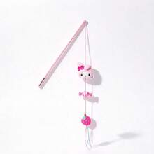 Miniso 三麗鷗角色貓咪逗貓棒，My Melody / Hello Kitty / Kuromi / Cinnamoroll 可愛卡通設計，輕量材質，互動式貓玩具，緩解寵物無聊，適合幼貓與貓咪的趣味日常玩耍(1件) - 查看 8