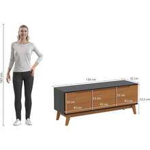 Television Stands & Entertainment Centers - Black - View 8