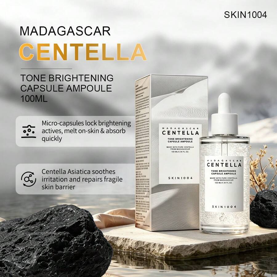 SKIN1004 馬達加斯加積雪草亮采膠囊精華液 100ml - 積雪草亮膚膠囊安瓶精華 100ml - 查看 1