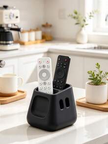 1/2pcs Remote Control Storage Box (Decorative Storage Box), Remote Control Holder, Desktop Organizer, Creative Design, Convenient Access, Suitable For Storing TV, Air Conditioner And Other Household Remote Controls, Combines Home Decor And Storage Function, Suitable For Dorm Storage And Desktop Organization, Applicable For Halloween, Christmas, Wedding, Daily Home And Other Occasions - Multicolor - View 6