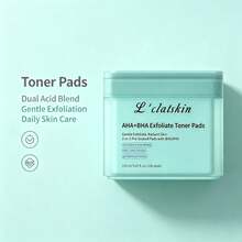 SANLIVNA AHA BHA Clarifying Toner Pads, Gentle Pore Care And Smoothing Face Pads For Daily Use, Korean Skincare, 150ml - WHAT - View 7