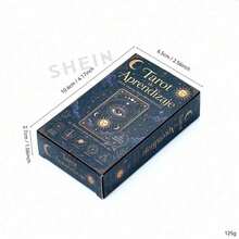 Learn Tarot: Spanish Tarot Cards Beginner Edition – 78 Cards, Each Card Printed With Meaning – Upright And Reversed Interpretations – Major Arcana And Minor Arcana – Chakras, Planets And Zodiac - Black - View 2