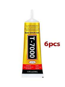 T7000 Black Gel High-Adhesion Adhesive, Innovative Anti-Clogging Body Design, Fine Tip Precise Dispensing Without Leakage, Waterproof Durable And Resistant To Peeling, Suitable For Phone Repair, Rhinestone Decoration, Handmade DIY, Electronic Repair - T-7000 - View 14