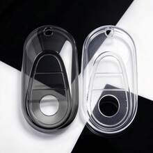 TPU Transparent Key Fob Case Cover For C S GLC EQE EQS W223 X254 V297 V295 W206 S206 X206 - Key Shell - View 1