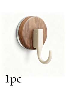 1/3pcs Suction Cup Wall Hooks, Suitable For Nursery, Heavy Duty Removable Bathroom Hooks, Baby Room Storage Organizer - Multicolor - View 11