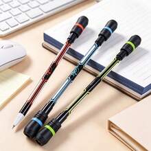 Spinning Pen For Beginners Students, Stress Relief Pen, Competition Spinning Pen, Creative Pen, Viral Style, Full Needle Tube Neutral Pen, Develop Intelligence, Beginner Spinning Pen, Replaceable Refill, Creative Stress Relief Pen, Random Color - A - View 7