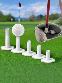 5PCS Golf Tee Ball Holder Rubber Tee Ball Stand Super Durable Multi-Color Choice Halloween - Multicolor - View 2
