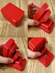 Fun Nested Surprise Ring Gift Box, Stackable Prank Gift Box, Multi-Layer Jewelry Box, Suitable For Proposal, Birthday, Halloween, Christmas - Multicolor - View 3