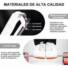 Pinzas Herpetológicas Para Vivoras Serpientes Plegable - Negro - Ver 4