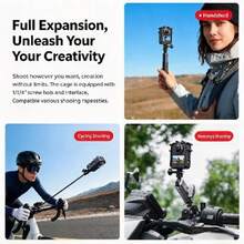 Protective Cage Frame For Osmo 360 Camera, With Quick Release Mounting Adapter - View 6