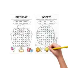 Toddler English Enlightenment Coloring Practice Book Children's English Educational Game Book Word Maze Sudoku Find & Seek Toddler English Enlightenment Educational Book | Word Puzzle + Word Spelling + Maze Coloring + Sudoku + Find & Seek Colorable Children's Early Education Game Practice Book - Multicolor - View 4