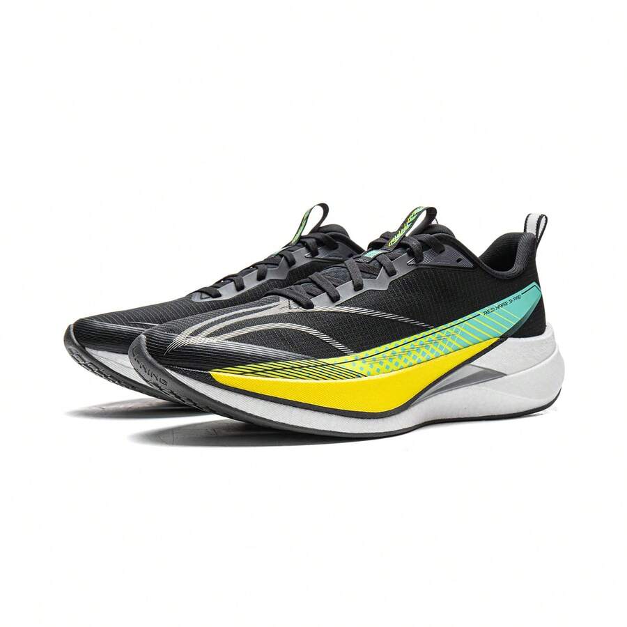 Li-Ning RED HARE 9 PRO 男款輕量高回彈速度訓練鞋,BOOM FIBER 緩震透氣日常訓練運動鞋 ARPW021 - 黑色 - 查看 1