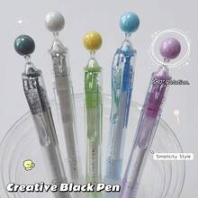 5pcs-One Of Each Model0.5mm-Black OilABS Plastic (ABS Resin) Gel Pen - 5pcs-one Of Each Model - View 7