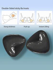 Double-Sided Strong Adhesive Design, Firmly Fixes Clothing, Prevents Slipping And Shifting. Suitable For Strapless Bras, Bikinis, Swimsuits, Sports Bras, Dresses. Lightweight And Invisible, Fits Skin, No Bulge Marks. - Multicolor - View 7