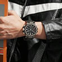 Top Brand Luxury G Style Men's Electronic Watch Outdoor Sports Analog Digital Chronograph Military Army Dual Display Shockproof Waterproof Wristwatch - Black - View 3