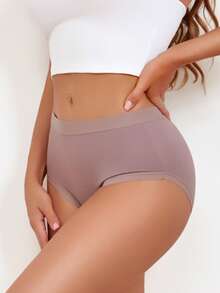 7Pcs Cotton High-Waisted Women's Underwear ,Soft Breathable Comfortable  Lingerie For Women,Stretchy&Full Coverage Panties For Everyday,Size S-4XL - Multicolor - View 3