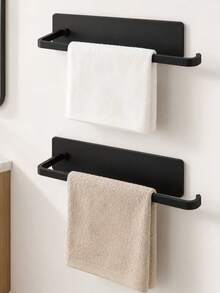 2/1pc Minimalist Kitchen/Bathroom Storage Rack, Can Be Used As Paper Towel Holder, Napkin Holder, Dishcloth Rack, Home Decor, Kitchen Accessories Storage, Bathroom Storage Rack/Kitchen Bathroom Accessaries/Home /Halloween And Christmas Gifts - Upgraded Version - View 8