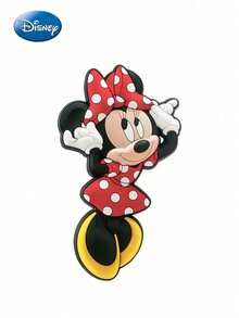 Monogram 1PC Disney Officially Licensed Mickey And Minnie PVC Fridge Magnet 2 Optional Styles Cute Cartoon Character Magnetic Ornament Decor For Refrigerator Locker Whiteboard Lovely Collectible Gift For Disney Fans - M - View 13