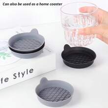 4/2pcs Silicone Car Cup Holder Coasters - Non-Slip Universal Cup Holder, Suitable For All Car Models ( Storage Organizer Travel Essential Back To School Dorm Storage - Multicolor - View 8
