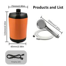 Camping Showers - Orange - View 3