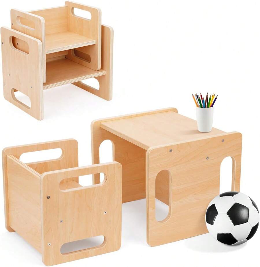 Kids Tables & Chairs - Maple - View 1