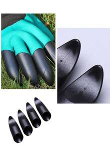 4pcs Garden Claw Gloves, Finger & Hand Protection For Gardening, Digging, Planting, Labor Protection Gloves Accessories, Planting Anti- Waterproof Gardening Gloves, Anti-Slip Wear-Resistant Protective Accessories - Protective Claw - View 2