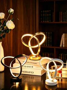 LED Clover Table Lamp, Creative Novelty Minimalist Desk Lamp, Suitable For Bedroom, Living Room, Holiday, Party, Study, Office, Birthday Gift, Desktop Decoration Lighting Atmosphere Lamp - Clover Table Lamp - View 6