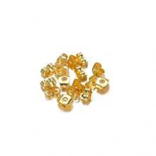 10/20/50/100pcs Stainless Steel Earring Backs 4.5x6mm, Earring Backs Ear Caps, Suitable For DIY Jewelry Making And Repair - Multicolor - View 5
