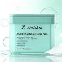 SANLIVNA AHA BHA Clarifying Toner Pads, Gentle Pore Care And Smoothing Face Pads For Daily Use, Korean Skincare, 150ml - WHAT - View 2
