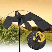 Flying Hawk Kite Garden Bird Repeller Scarer Extendable With 4m Telescopic Poles - VJO0117 - View 6