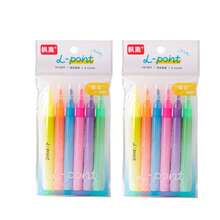 12pcs Soft Tone Fluorescent Markers With Outline Pens, Layerable Fluorescent Markers, Student Note Marking Pens, Highlight And Doodle Pens, No Bleed, Quick-Drying Ink, For Journaling, Bible Study, School And Office Use - Multicolor - View 11