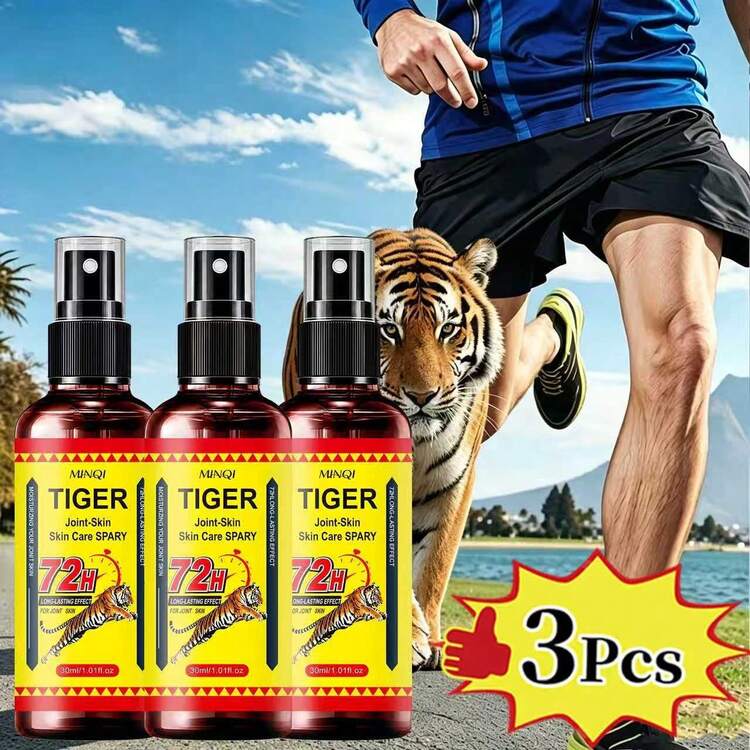 3PCS Glucosamine Joint Muscle Skin Massage Spray, Untuk Kenyamanan Setelah Beraktivitas dan Kulit Sendi Seluruh Tubuh | Mengandung Ekstrak Camellia, Jahe, dan Tumbuhan | Formula Cepat Meresap, Tidak Berminyak | Kabut Halus yang Menyegarkan, Mudah Diserap, Gunakan Sebelum dan Setelah Berolahraga, Mudah Diserap - 3 buah - View 3