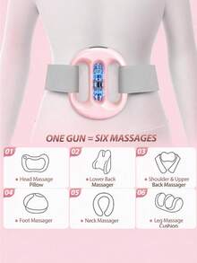 HYUNDAI Multifunctional Ring Massager, 5-Level Adjustable Massage Ring, Muscle Relaxation Massager, Suitable For Sports, Gym And Home Workout Massager, Massage Tool - Multicolor - View 7