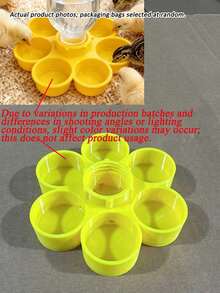 Automatic Quail Waterer 6-Cup Poultry Waterer Suitable For Chickens And Ducks Transparent Bird Water Feeder Poultry Water Dispenser - Multicolor - View 8