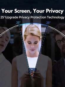 MSRI 3pcs/Pack, One-Click Dust-Free Screen Protector Film, Selected Tempered Glass Material With Layered Reinforcement, Anti-Scratch And Wear-Resistant For Daily Use, Anti-Peeping For Privacy Protection, One-Click Easy Application, Dust-Free And Water-Stain-Free, Secure Fit With No Bubbles, Compatible With IPhone Duo/18 Pro Max/18 Pro/18/17e/17 Pro Max/17 Pro/17 Air/17/16 Pro Max/16 Pro/16 Plus/16/15 Pro Max/15/14/13 And Other Models. - Black - View 2