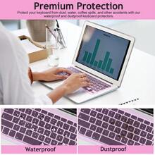 2pcs 15-17 Inch Universal Laptop Keyboard Protector Soft Silicone Dustproof And Waterproof Protective Film For Laptop - View 3