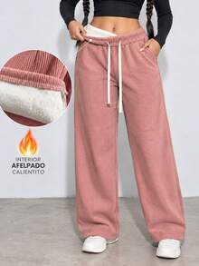 Women Pants - Pink - View 7