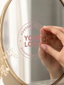 1/24/96/180pcs Customizable All-Match Round Stickers, Personalized Text, Pattern & Exclusive Content, Minimalist Versatile Design, Suitable For Gift Packaging, Sealing Decoration, Scrapbooking, Diary Decoration, Card Decoration - Multicolor 1 - View 7