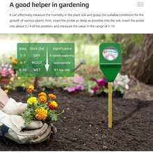 5pcs Soil Moisture Meter, Analog Soil Tester, Suitable For Gardening, Indoor And Outdoor Plants, Model: PUBM - Green - View 6