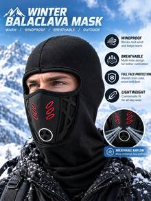 1pc Or 2pcs Unisex Mesh Balaclava Cycling Face Mask Head Cover Neck Gaiter Breathable Headwear For Outdoor Sports, Suitable For Daily Outings, Hiking, Vacation, Fishing, Commuting - Style B - View 12
