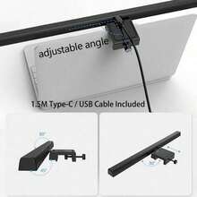 Anti-Blue Light LED Monitor Light Bar, Touch Control & Auto Dimming, USB Powered, 33cm And 50cm Options, Suitable For Computer Office Reading - Three Colors Adjustable - View 11