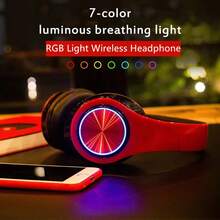 Headphone Nirkabel Over-Ear, Jerry 5.0, Daya Tahan Baterai Lama, Cocok untuk Komputer/Telepon, Headphone Nirkabel untuk Musik/Gaming, Hadiah Luar Biasa untuk Teman - View 4