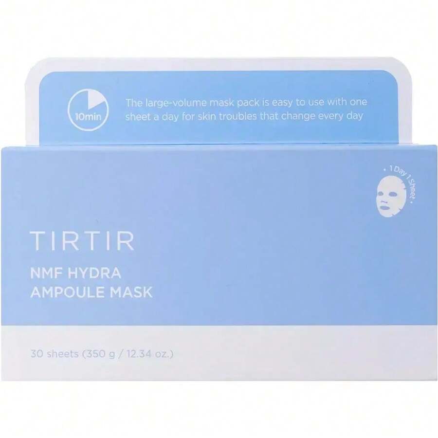 TIRTIR NMF Hydro Ampullenmaske – Feuchtigkeitsspendende Tuchmaske - Korean Skincare - View 1