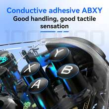 G6 Pro Wireless Bluetooth Controller Features Carbon-Film Joysticks And Hall-Effect Trigger Buttons, Dual Vibration Motors, A Six-Axis Gyroscope, A 400mAh Battery, Macro Programming, And Turbo Mode. It Is Compatible With Switch, Android, IOS, And PC. - View 4